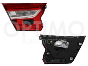 FCNH0124 CALAVERA HONDA ACCORD 18-21 IZQ INT S/ARNES C/SOQUET (VERSION SPORT) (ROJO/BLANCO)
