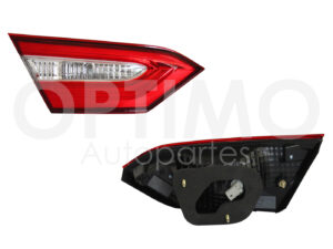 FCNT0144 CALAVERA TOYOTA CAMRY 18-22 IZQ INT C/ARNES CLARA (ROJO/BLANCO)