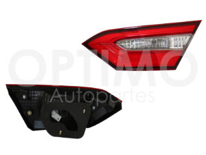 FCNT0147 CALAVERA TOYOTA CAMRY 18-22 DER INT C/ARNES OSCURA (ROJO/BLANCO)