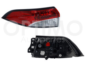 FCNT0212 CALAVERA TOYOTA COROLLA 20-22 IZQ EXT S/ARNES (VERSION BASE-LE) (ROJO/BLANCO)