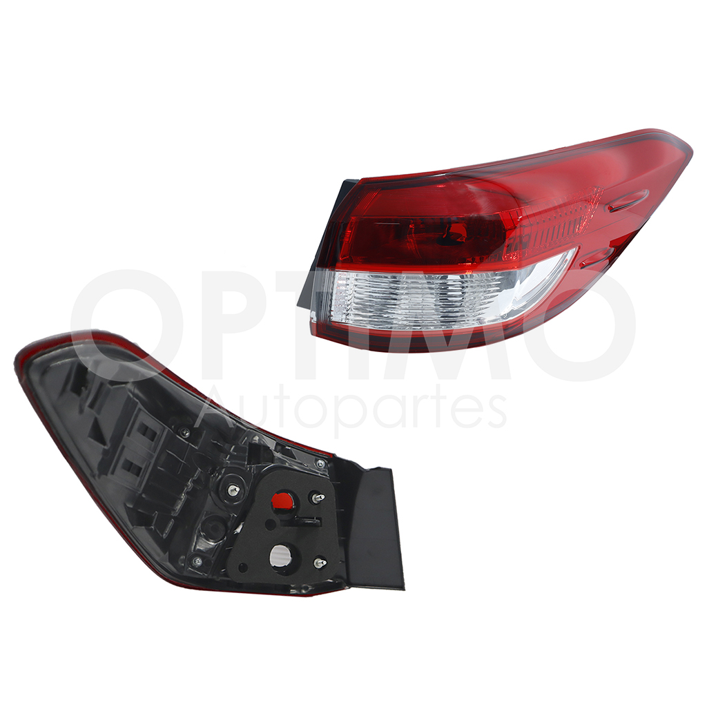 FCNT0301 CALAVERA TOYOTA YARIS 18-22 DER EXT S/ARNES S/LED 4PTAS (ROJO/BLANCO)
