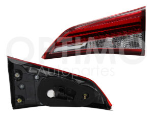 FCNT0323 CALAVERA TOYOTA YARIS 18-22 DER INT C/ARNES S/LED 4PTAS (ROJO/BLANCO)