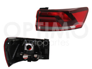 FCNV0901 CALAVERA VOLKSWAGEN VIRTUS 20-22 DER EXT S/ARNES CLARA (ROJO/BLANCO)