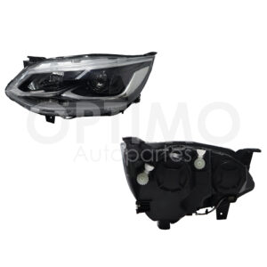 FFNC0522 FARO CHEV ONIX 20-22 IZQ F/CROMADO C/LED C/LUPA