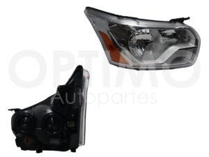 FFNF0603 FARO FORD TRANSIT 14-20 DER F/CROMADO C/MICA AMBAR