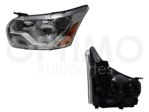 FFNF0604 FARO FORD TRANSIT 14-20 IZQ F/CROMADO C/MICA AMBAR