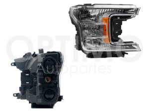 FFNF1821 FARO FORD F-150 18-20 DER F/CROMADO C/MICA AMBAR