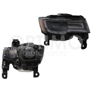 FFNK1311 FARO JEEP GRAND CHEROKEE 17-21 DER F/NEGRO C/LUPA C/DRL C/MICA AMBAR
