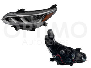 FFNN1602 FARO NISSAN SENTRA B-18 21-24 IZQ F/CROMADO C/MICA AMBAR (VERSION SENSE-ADVANCE)