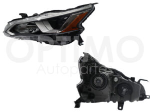 FFNN3242 FARO NISSAN ALTIMA 19-22 IZQ F/NEGRO C/LUPA (VERSION SR)