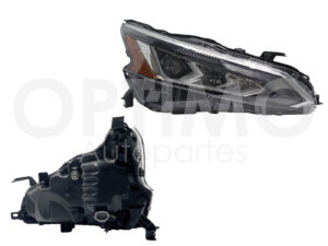 FFNN3243 FARO NISSAN ALTIMA 19-22 DER F/NEGRO C/LUPA C/LED C/DRL (VERSION ADVANCE-EXCLUSIVE)