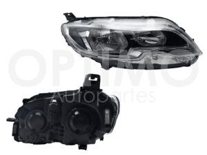 FFNP1011 FARO PEUGOET 301 18-22 DER FONDO CROMADO C/MOTOR