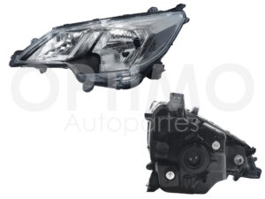 FFNS0102 FARO MITSUBISHI MIRAGE G4 21-22 IZQ 4P FONDO CROMADO 4PTAS