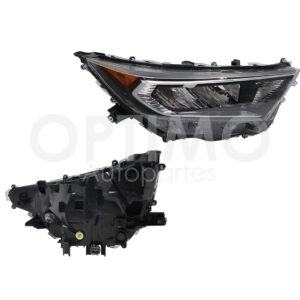 FFNT0621 FARO TOYOTA RAV-4 21-22 DER F/NEGRO MICA AMBAR FILO CROMO