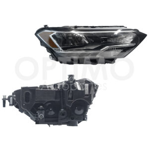 FFNV0131 FARO VOLKSWAGEN JETTA A7 19-23 DER F/NEGRO C/LED C/MICA AMBAR (VERSION TRENDLINE-COMFORTLINE-R-LINE)