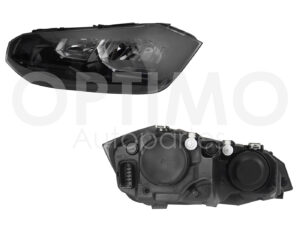 FFNV0902 FARO VOLKSWAGEN VIRTUS 20-22 IZQ FONDO NEGRO