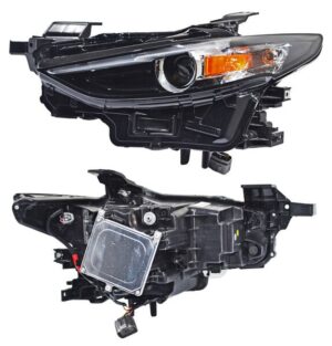 FM319LL FARO MAZDA 3 19-22 4P/2P NEGRO C/LED C/LUPA AMBAR IZQ GNT CN 230721