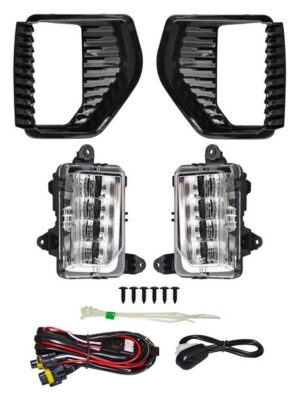 GM8131-LED FARO NIEBLA GMC SIERRA 19-21 5.4 LEDS C/PARRILLA JGO 352 230217
