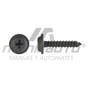GRA126 PIJA CABEZA PLANA CON RONDANA FIJA 6 X 3/4 Negra USA 10 PZ