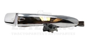 JAE440 JALADERA EXT PTA NISSAN X-TRAIL 14-18/FRONTIER 16-18 CROMADA S/HOYO C/SENSOR RH