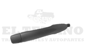 JAE510 JALADERA EXT NISSAN FRONTIER/NP300 16-19 S/HOYO P/LLAVE RH NEGRA CORRUGADA