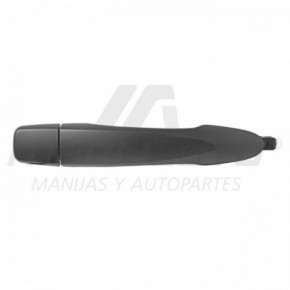 JAE500 JALADERA EXT NISSAN FRONTIER/NP300 16-19 S/HOYO P/LLAVE RH NEGRA P/PINTAR