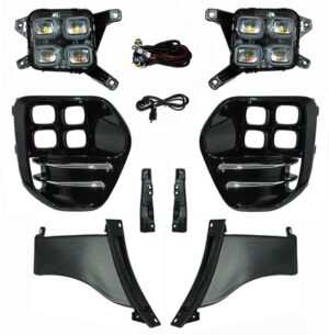 KA166-LED FARO NIEBLA SPORTAGE 17-18 SXL LEDS C/PARRILLA JGO 352