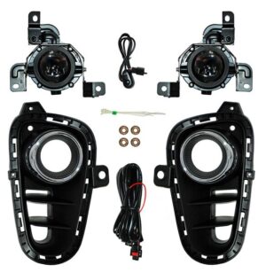 KA854E FARO NIEBLA KIA RIO 18-19 C/PARRILLA FILO CROM JGO T158 352 190913