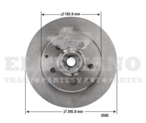 MAZ16 DISCO DELANTERO CHEV SUBURBAN 92-99/EXPRESS 98-03/PICK UP 95-98 2WD