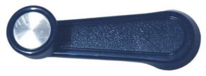 MECTPU78AC MANIJA ELEV CRISTAL TOYOTA PU 78-95 PLASTICO AZUL C/CROMO