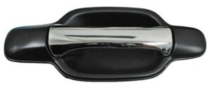 MEPCCL04DCHR MANIJA EXT COLORADO/ CANYON 04-12 NEGRA/ CROMO S/HOYO P/LLAVE DEL PLASTICO DER