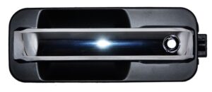 MEPFPU15CNL MANIJA EXT FORD PU 15-20 LOBO CROM/ NEGRA C/HOYO P/LLAVE DEL PLASTICO IZQ