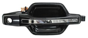 MEPMTMO07DNR MANIJA EXT MONTERO 07-15 NEGRA/ CROMO C/HOYO P/LLAVE DEL PLASTICO DER