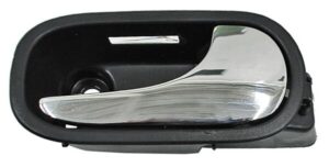 MICMA08DNR MANIJA INT MALIBU 08-12 NEGRA/ CROMO DEL PLASTICO DER