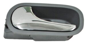 MICMA08TGL MANIJA INT MALIBU 08-12 GRIS/ CROMO TRAS PLASTICO IZQ