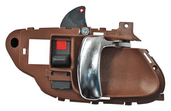 MICPU95CCR MANIJA INT CHEV PU/ SUB/ BLAZER/ YUKON/ TAHOE/ ESCALADE 95-98 CAFE/ CROMO PLASTICO 2218 DER