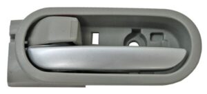 MIM212PL MANIJA INT MAZDA 2 12-15/ USA 11-14 PLASTICO GRIS/ PLATA DEL/ TRAS IZQ