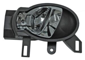 MINVE12CR MANIJA INT VERSA/ MARCH 12-19/ JUKE 11-14/ NOTE 14-15 NEGRA/ CROMO DEL/ TRAS PLASTICO DER