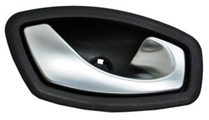 MIRCL15NCR MANIJA INT CLIO 15/ FLUENCE 11-16/ LAGUNA 08-14 NEGRA/ CROMO DEL/ TRAS PLASTICO DER