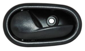 MIRLO15L MANIJA INT LOGAN/ SANDERO 15-18 DEL/ TRAS NEGRA CHINA IZQ