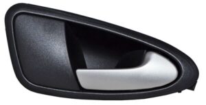 MISIB09PR MANIJA INT IBIZA 09-12 NEGRA/ PLATA DEL S/HOYO P/CONTROL ESPEJO DER