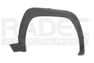 MOA132 MOLDURA ARCO DEL DODGE RAM 700 ADVENTURE 15-20 RH