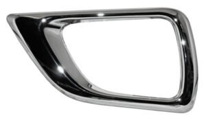 MPNPU16FL MOLDURA PARRILLA NISSAN NP300/ FRONTIER 16-18 CROMADA P/FARO NIEBLA T156 352 IZQ