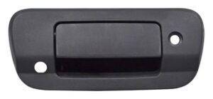 MTCS1017 MANIJA DE TAPA CV S10 17 C/HOYO P/LLAVE CORRUGADA NEGRA PLASTICO