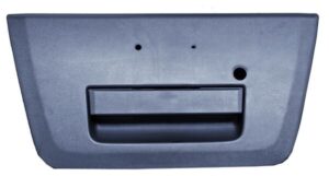 MTNFR05 MANIJA TAPA CAJA FRONTIER 05-13 COMPLETA S/EMBLEMA C/HOYO P/LLAVE PLASTICO NEGRA