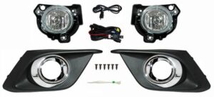 MZ733E FARO NIEBLA MAZDA 3 13-16 C/PARRILLA FILO CROMADO JGO T155 352