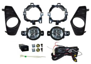 NS2832 FARO NIEBLA NISSAN PU NP300/ FRONTIER 21-22 REDONDO C/PARRILLA JGO T21 352 220819