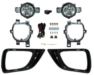 NS722-BK FARO NIEBLA NISSAN PU NP300/ FRONTIER 16-19 C/BISEL NEGRO JGO T156 352