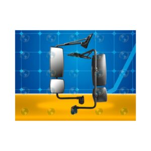 P06IN0094 ESPEJO COMPLETO MANUAL P/INTERNATIONAL 4300 03-10 NEGRO IZQ (ESPEJO Y CONCAVO)