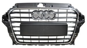 PAA313 PARRILLA AUDI A3 13-15 GRIS FILO CROMADO BBB2 OLAEZ19